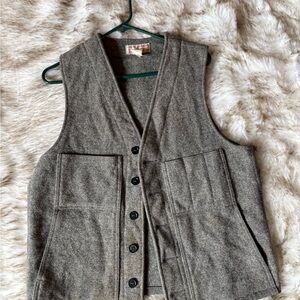 Filson Charcoal Wool Vest
